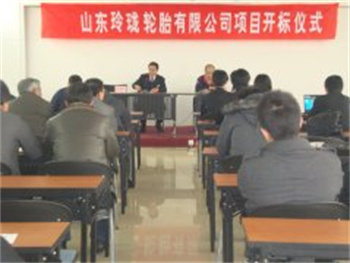 山东玲珑轮胎有限公司项目招标掠影